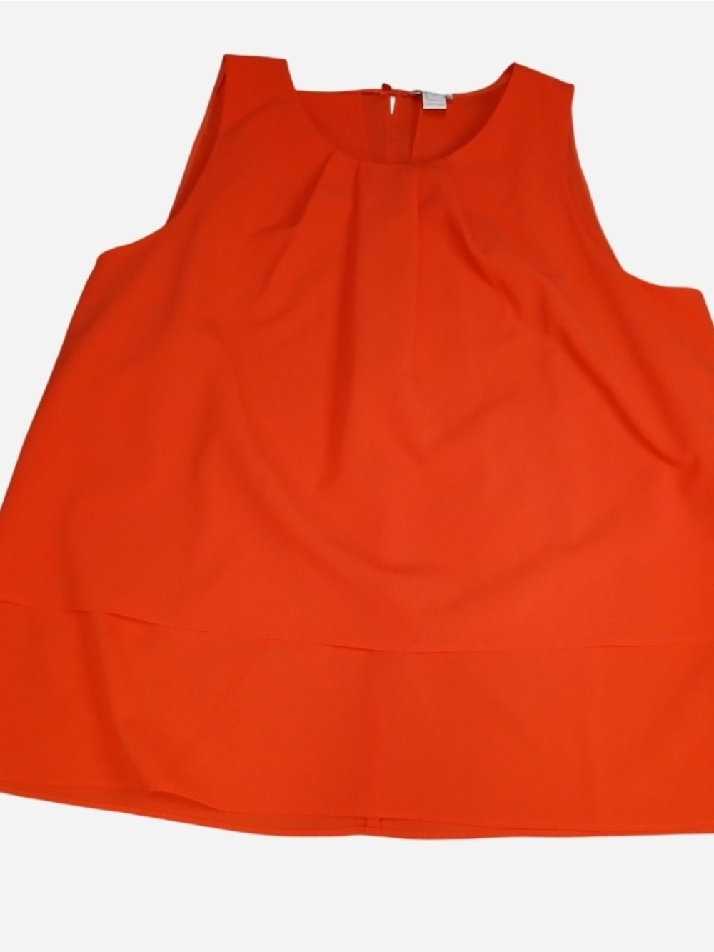 J. Crew Bright Orange Sleeveless Layered Camisole